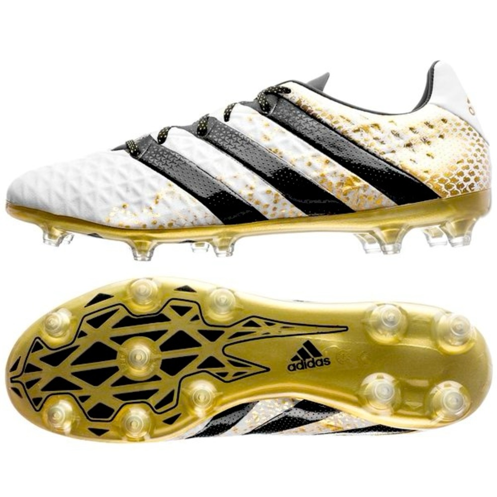 Rare NIB NWT Adidas Ace 16.2 FG Football Soccer Boots Cleats Metallic Gold 💛 ⚽️
